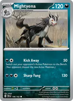 Mightyena — Temporal Forces #106
