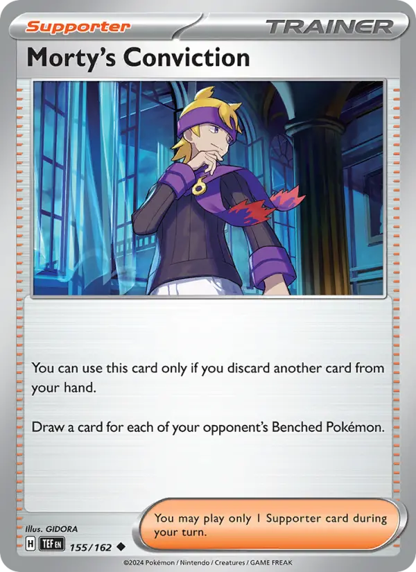 Morty's Conviction 155 — Temporal Forces 155, Normal finish