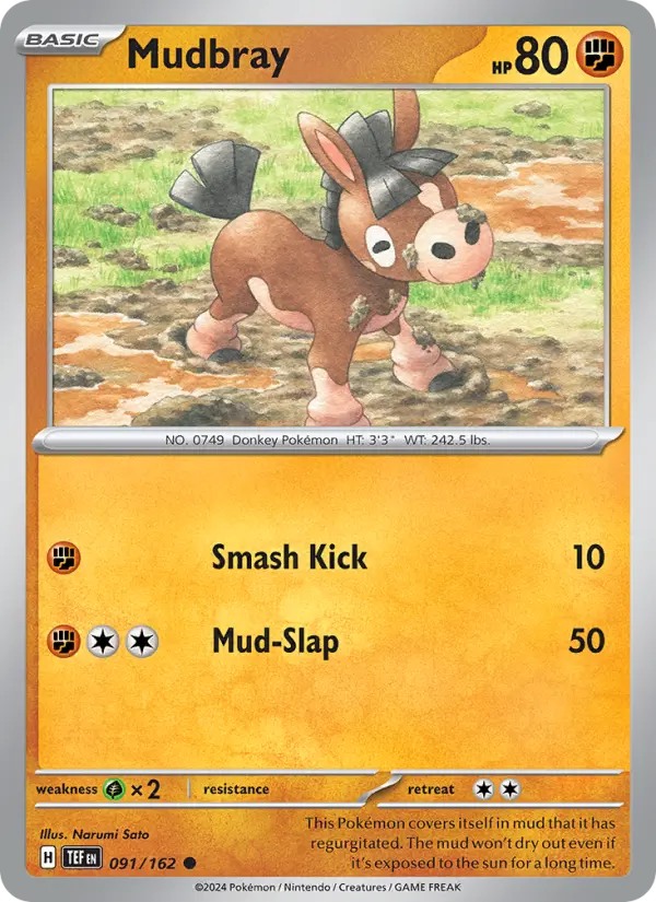 Mudbray 91 — Temporal Forces 91, Normal finish