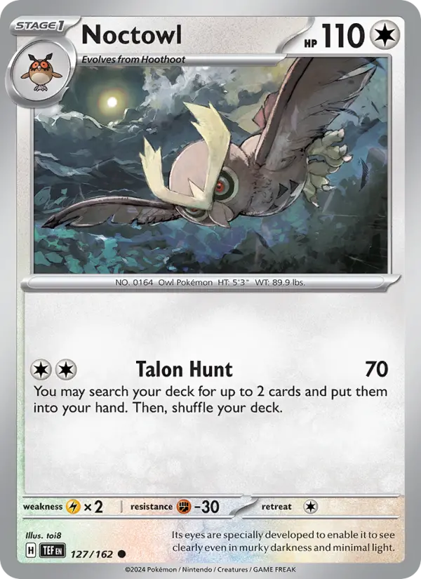 Noctowl 127 — Temporal Forces 127, Normal finish