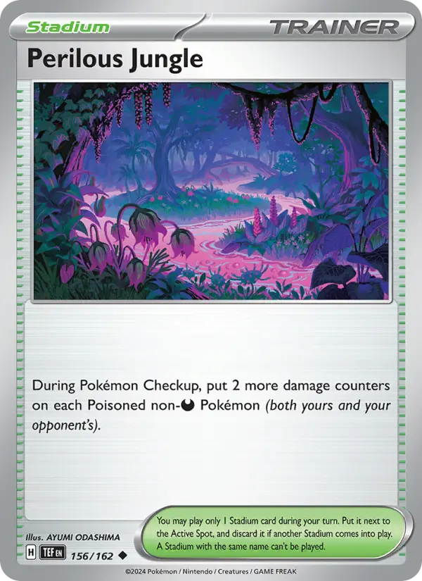 Perilous Jungle 156 card from Temporal Forces