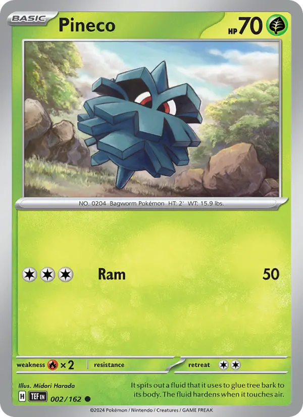 Pineco 2 card from Temporal Forces
