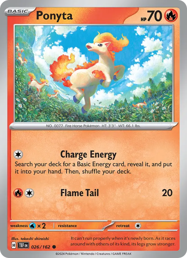 Ponyta 26 — Temporal Forces 26, Normal finish
