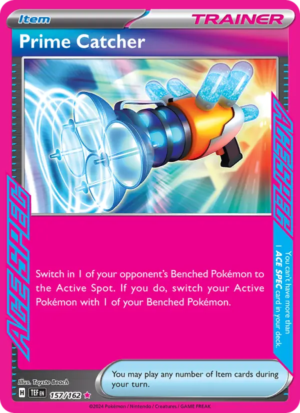 Prime Catcher 157 — Temporal Forces 157, Holofoil finish