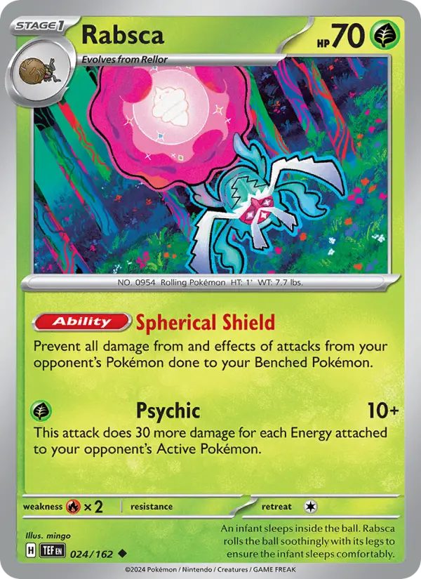 Rabsca 24 — Temporal Forces 24, Normal finish