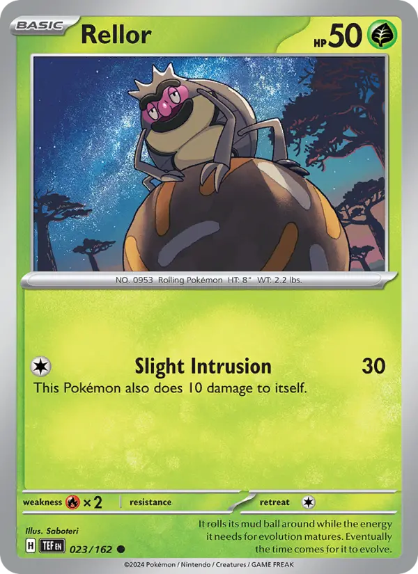 Rellor 23 — Temporal Forces 23, Normal finish
