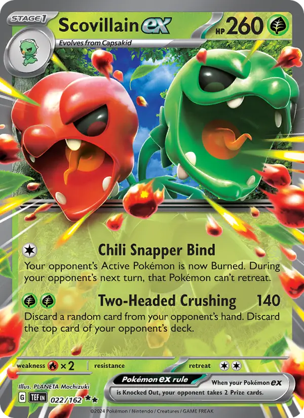 Scovillain ex 22 card from Temporal Forces