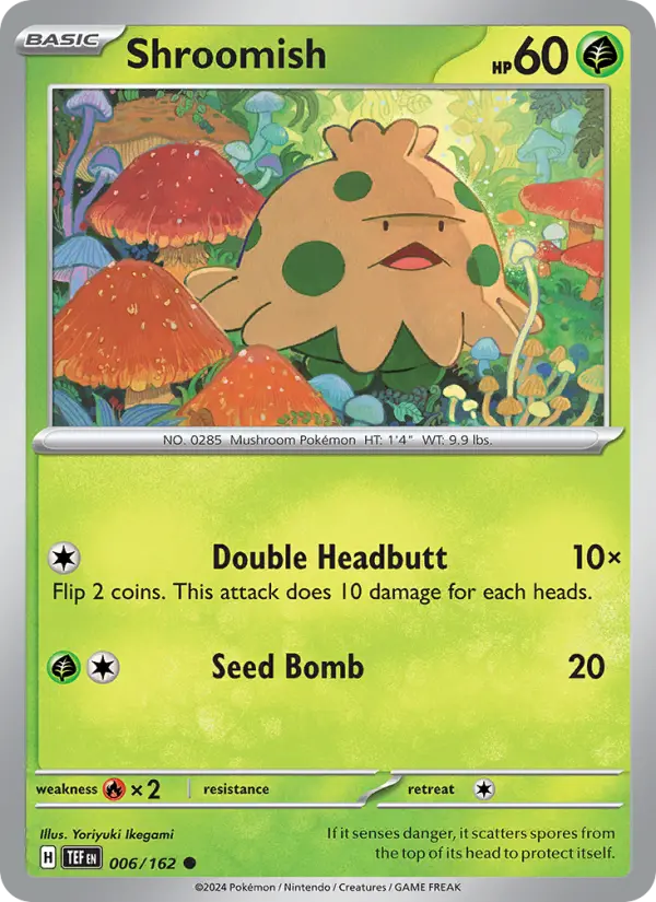 Shroomish 6 — Temporal Forces 6, Normal finish