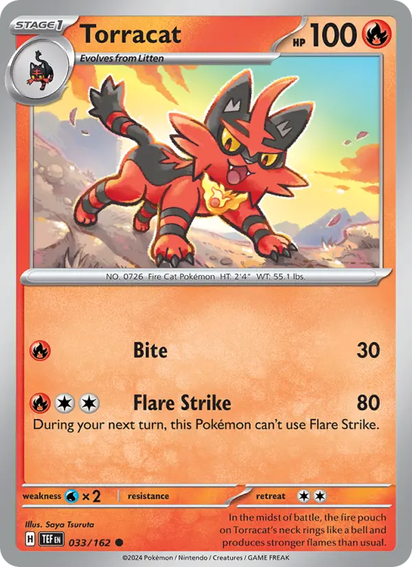 Torracat 33 card from Temporal Forces