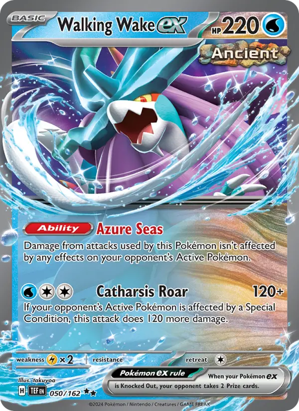 Walking Wake ex 50 — Temporal Forces 50, Holofoil finish