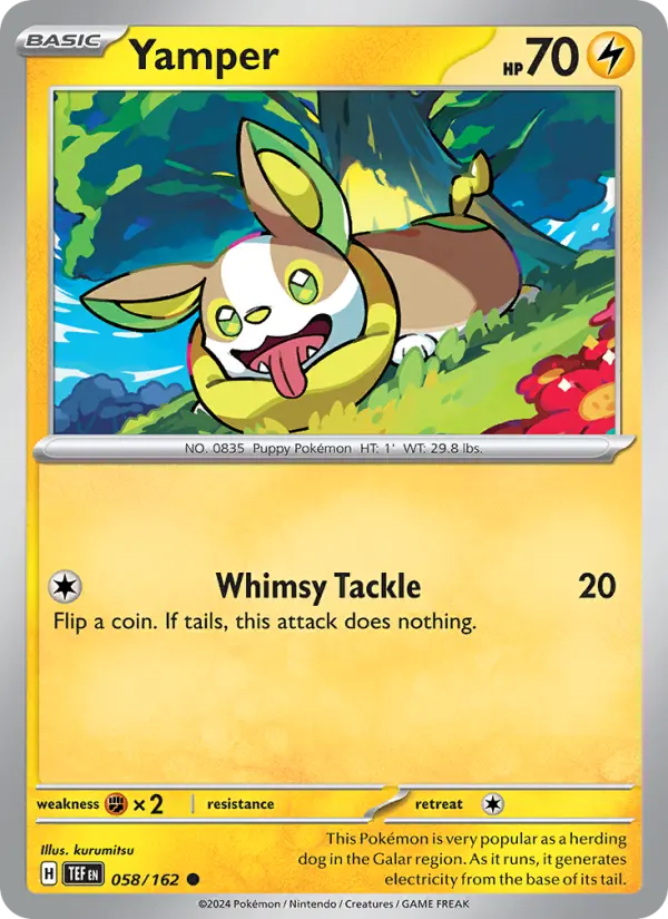 Yamper 58 — Temporal Forces 58, Normal finish