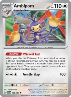 Ambipom — Twilight Masquerade 138