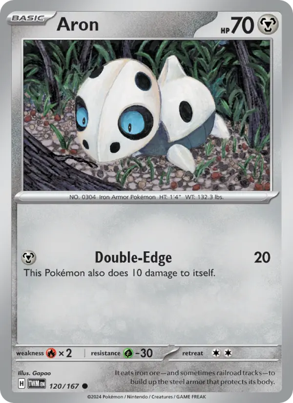 Aron 120 card from Twilight Masquerade