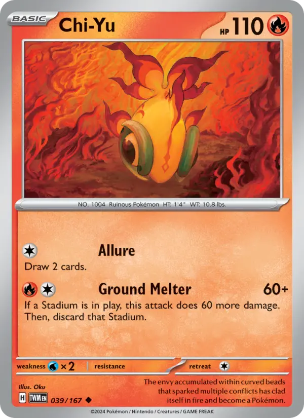 Chi-Yu 39 card from Twilight Masquerade
