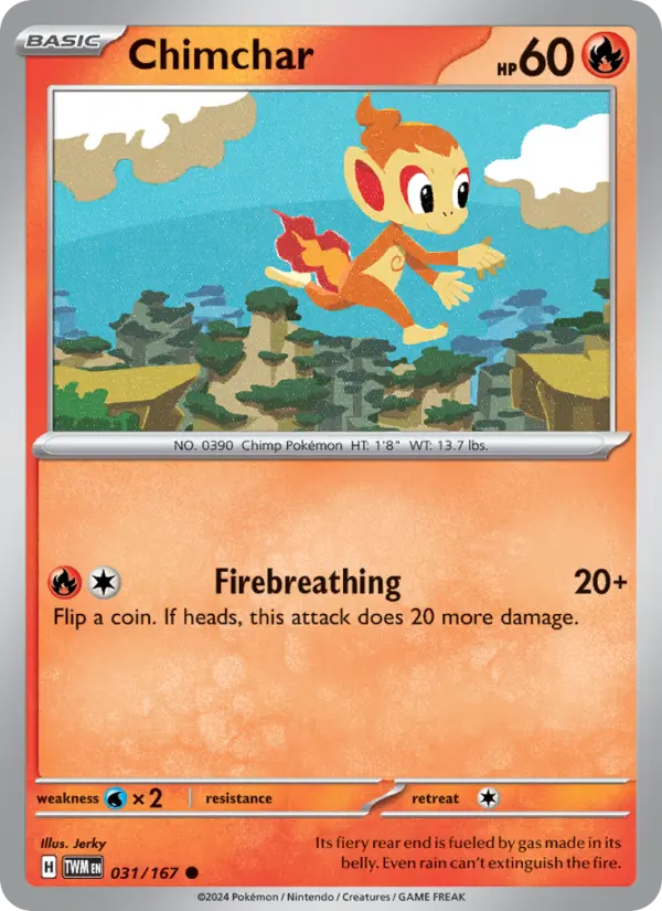Chimchar 31 — Twilight Masquerade 31, Normal finish