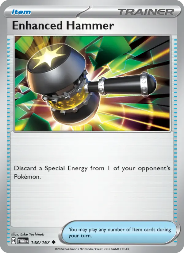 Enhanced Hammer 148 card from Twilight Masquerade