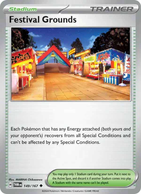 Festival Grounds 149 card from Twilight Masquerade