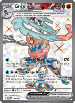 Greninja ex 198 — Twilight Masquerade