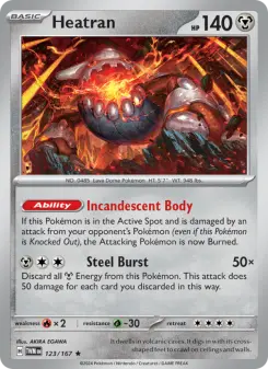 Heatran — Twilight Masquerade #123