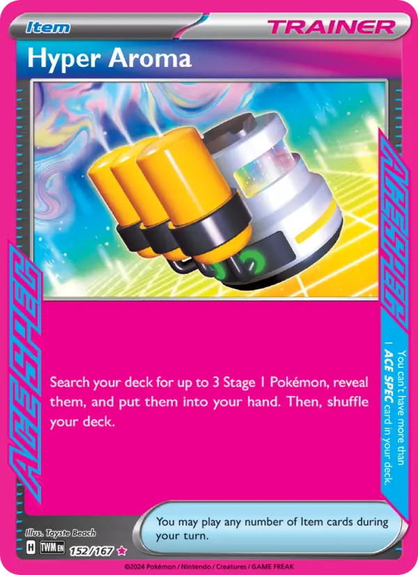 Hyper Aroma 152 — Twilight Masquerade 152, Holofoil finish