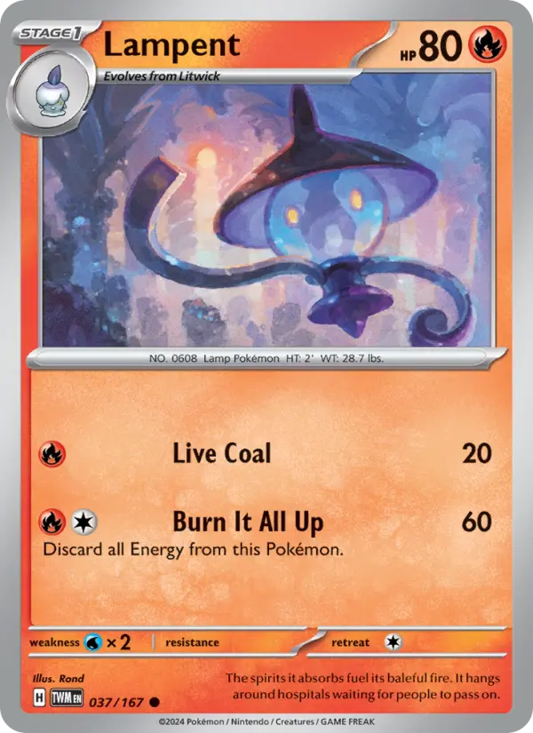 Lampent 37 card from Twilight Masquerade