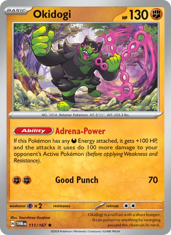 Okidogi 111 card from Twilight Masquerade