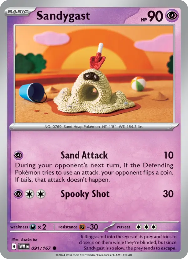 Sandygast 91 — Twilight Masquerade 91, Normal finish
