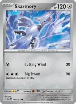 Skarmory — Twilight Masquerade #119