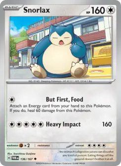Snorlax 136 — Twilight Masquerade
