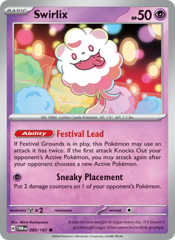 Swirlix 89 — Twilight Masquerade 89, Normal finish
