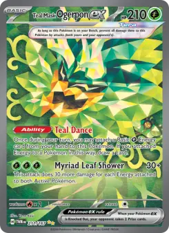Teal Mask Ogerpon ex — Twilight Masquerade 211