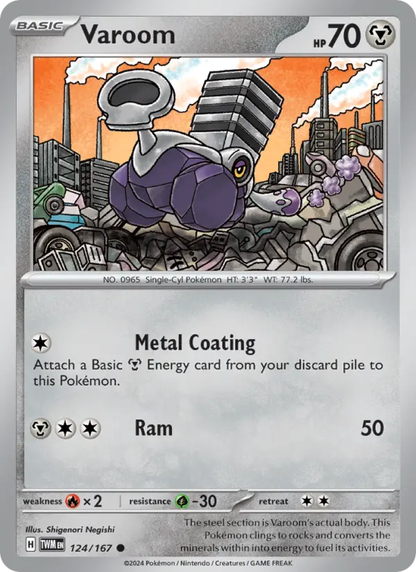 Varoom 124 card from Twilight Masquerade