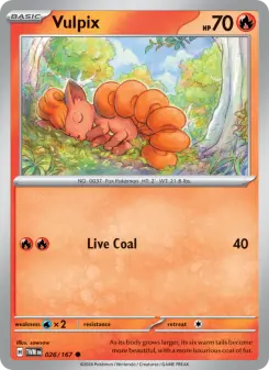 Vulpix — Twilight Masquerade #26
