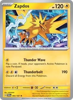 Zapdos — Twilight Masquerade #65