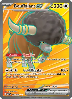 Bouffalant ex — White Flare 162