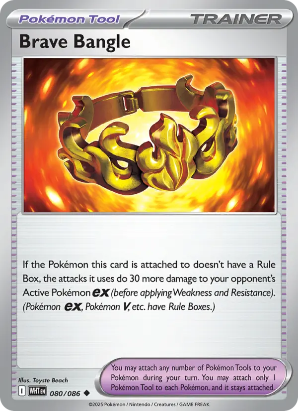 Brave Bangle 80 card from White Flare