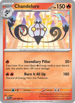 Chandelure — White Flare #18