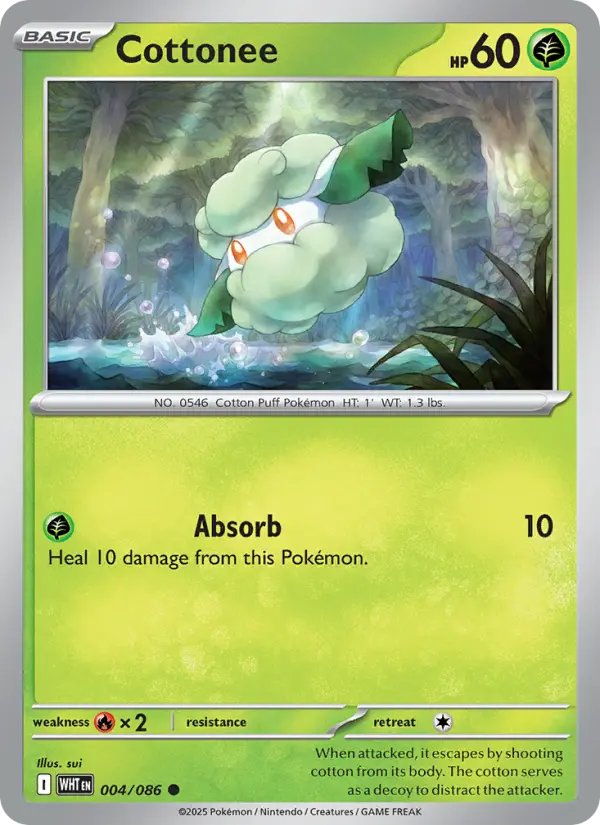 Cottonee 4 card from White Flare
