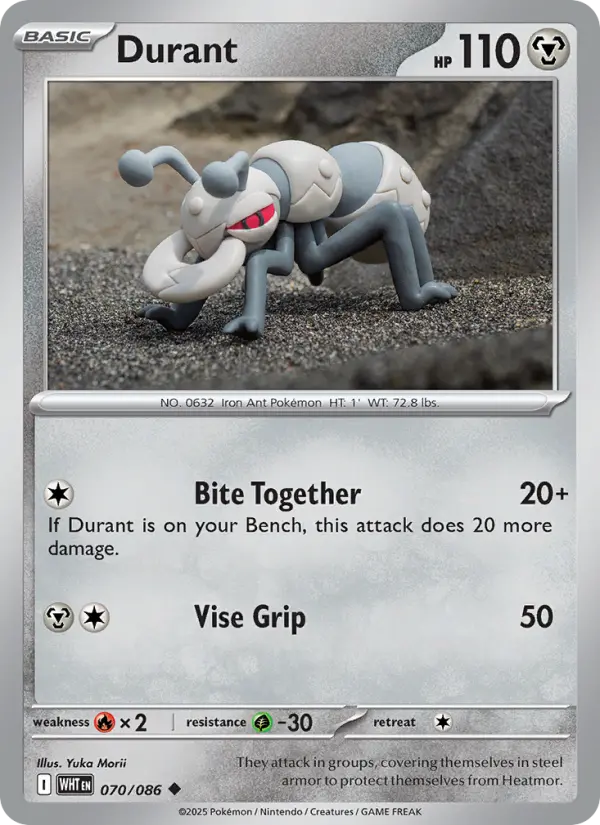 Durant 70 card from White Flare