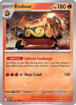 Emboar — White Flare 13