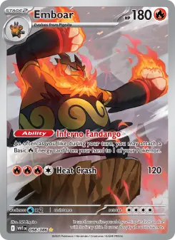 Emboar — White Flare 98