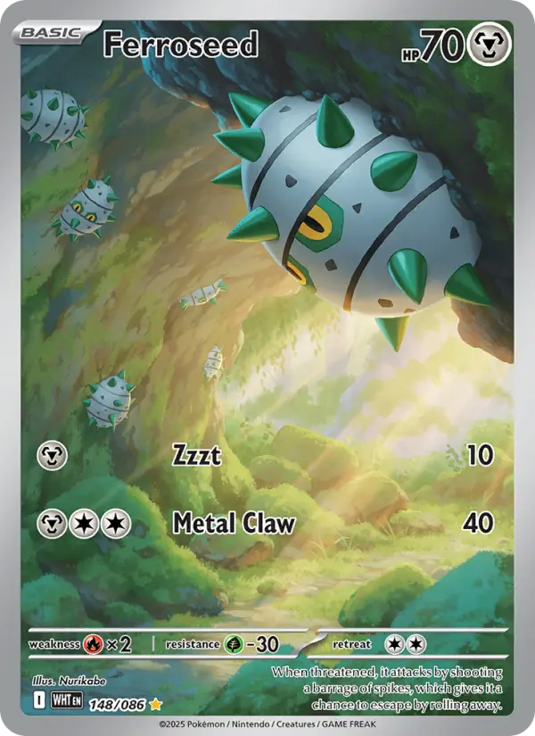 Ferroseed 148 card from White Flare