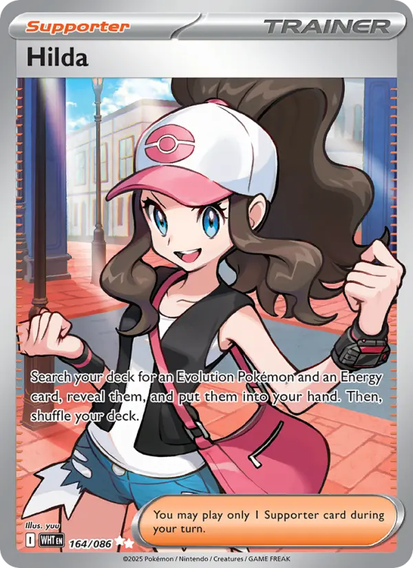 Hilda 164 — White Flare 164, Holofoil finish