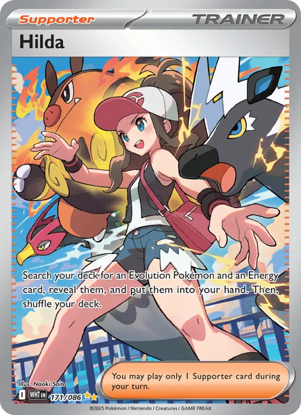 Hilda 171 — White Flare 171, Holofoil finish