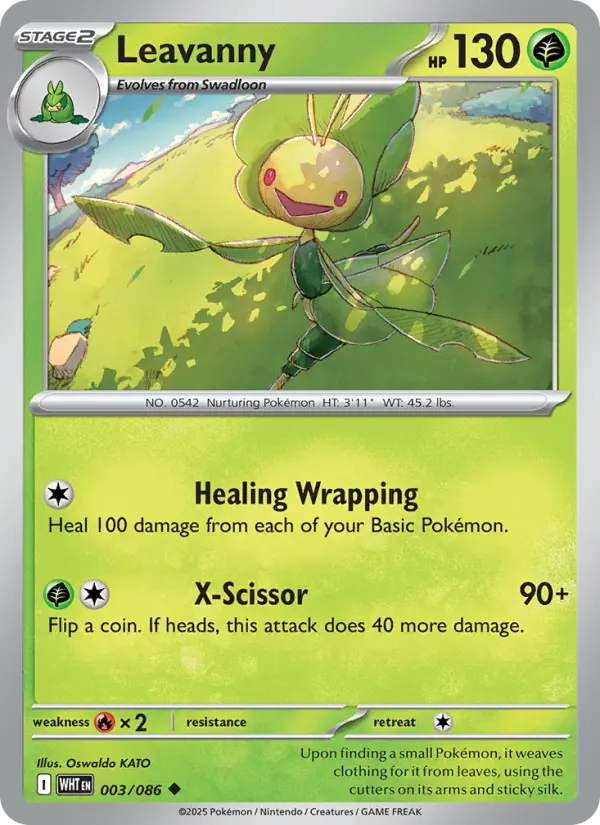 Leavanny 3 card from White Flare