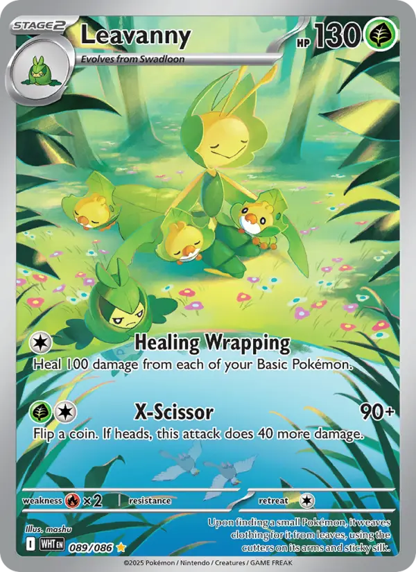 Leavanny 89 card from White Flare