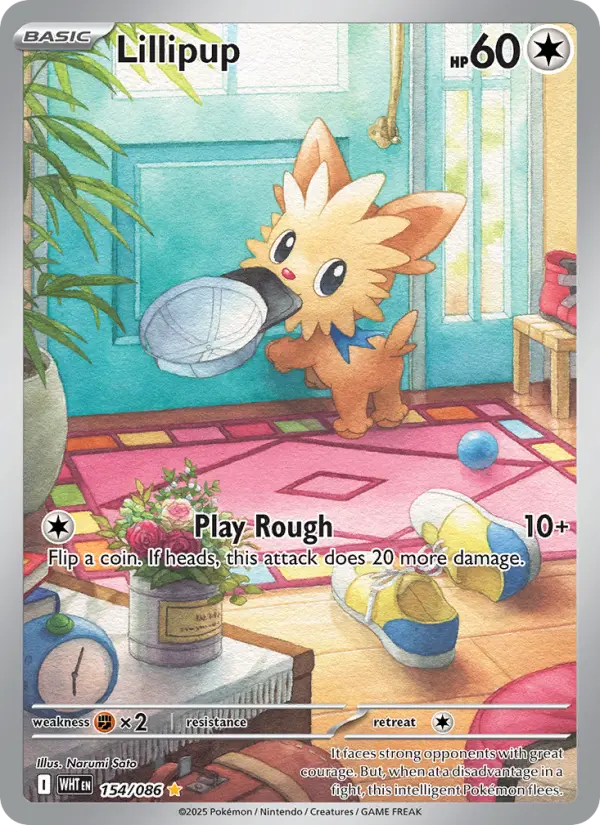 Lillipup 154 card from White Flare