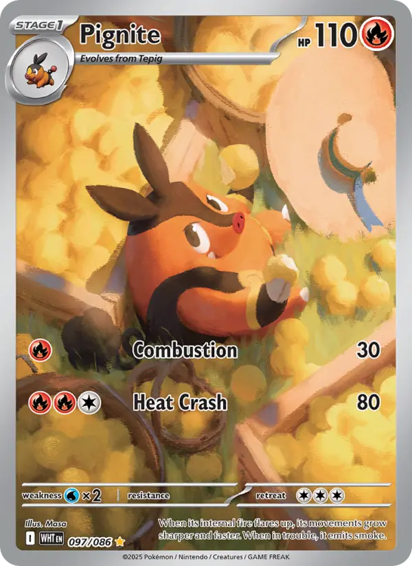 Pignite 97 card from White Flare