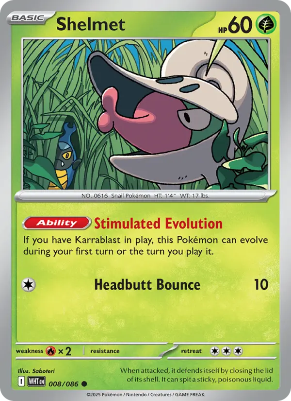 Shelmet 8 card from White Flare