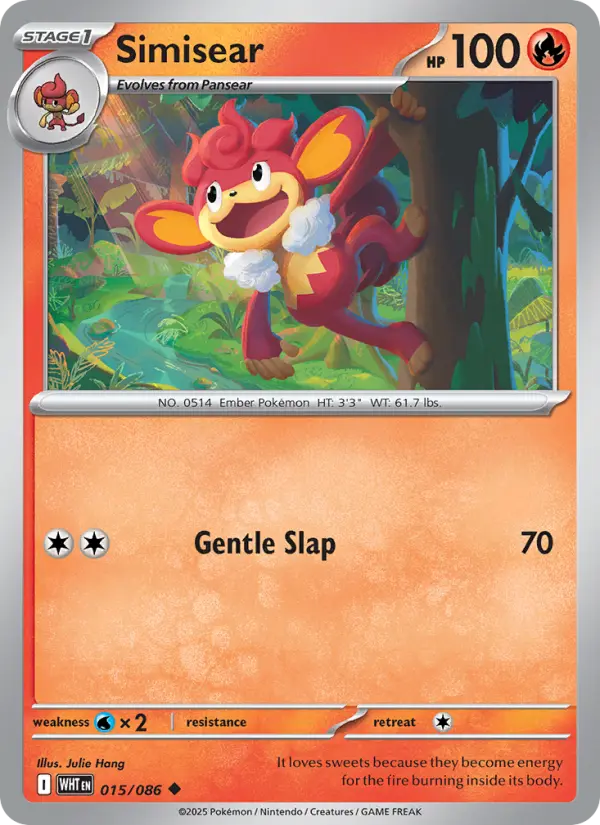Simisear 15 card from White Flare